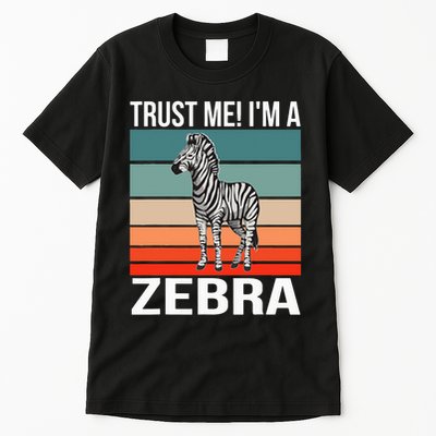 I'm a Zebra Halloween Safari Zoo Zebra Tall T-Shirt