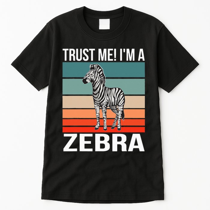 I'm a Zebra Halloween Safari Zoo Zebra Tall T-Shirt