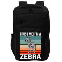 I'm a Zebra Halloween Safari Zoo Zebra Impact Tech Backpack