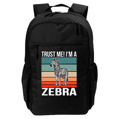 I'm a Zebra Halloween Safari Zoo Zebra Backpack