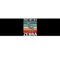 I'm a Zebra Halloween Safari Zoo Zebra Bumper Sticker