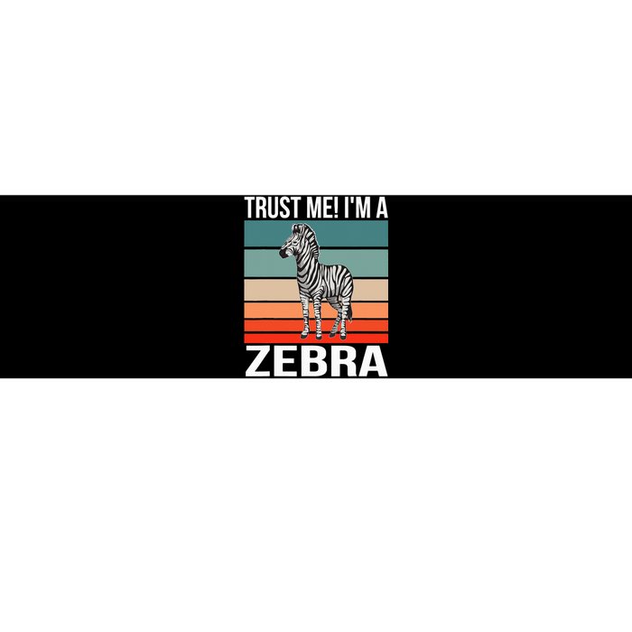 I'm a Zebra Halloween Safari Zoo Zebra Bumper Sticker