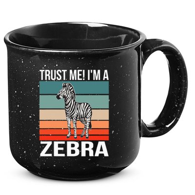 I'm a Zebra Halloween Safari Zoo Zebra 15oz Campfire Ceramic Mug