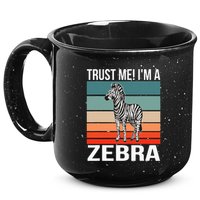 I'm a Zebra Halloween Safari Zoo Zebra 15oz Campfire Ceramic Mug