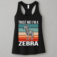 I'm a Zebra Halloween Safari Zoo Zebra Womens Tank Top