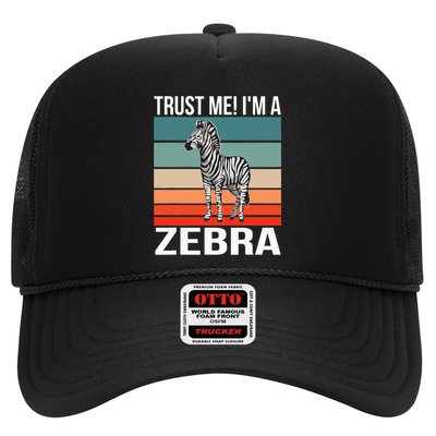 I'm a Zebra Halloween Safari Zoo Zebra Trucker Hat