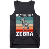 I'm a Zebra Halloween Safari Zoo Zebra Tank Top