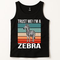 I'm a Zebra Halloween Safari Zoo Zebra Tank Top