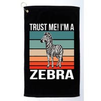 I'm a Zebra Halloween Safari Zoo Zebra Golf Towel