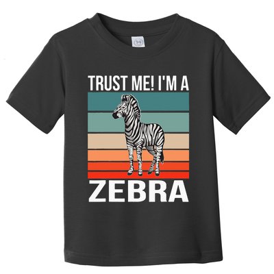 I'm a Zebra Halloween Safari Zoo Zebra Toddler T-Shirt