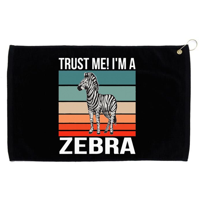 I'm a Zebra Halloween Safari Zoo Zebra Grommeted Golf Towel