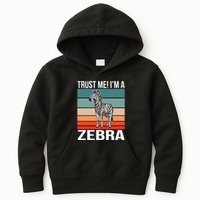 I'm a Zebra Halloween Safari Zoo Zebra Kids Hoodie