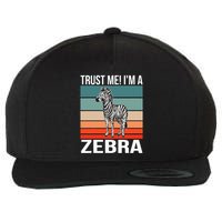 I'm a Zebra Halloween Safari Zoo Zebra Wool Snapback Cap