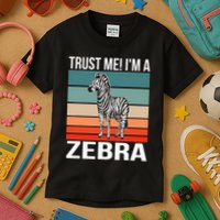 I'm a Zebra Halloween Safari Zoo Zebra Kids T-Shirt