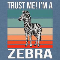 I'm a Zebra Halloween Safari Zoo Zebra Garment-Dyed Sweatshirt