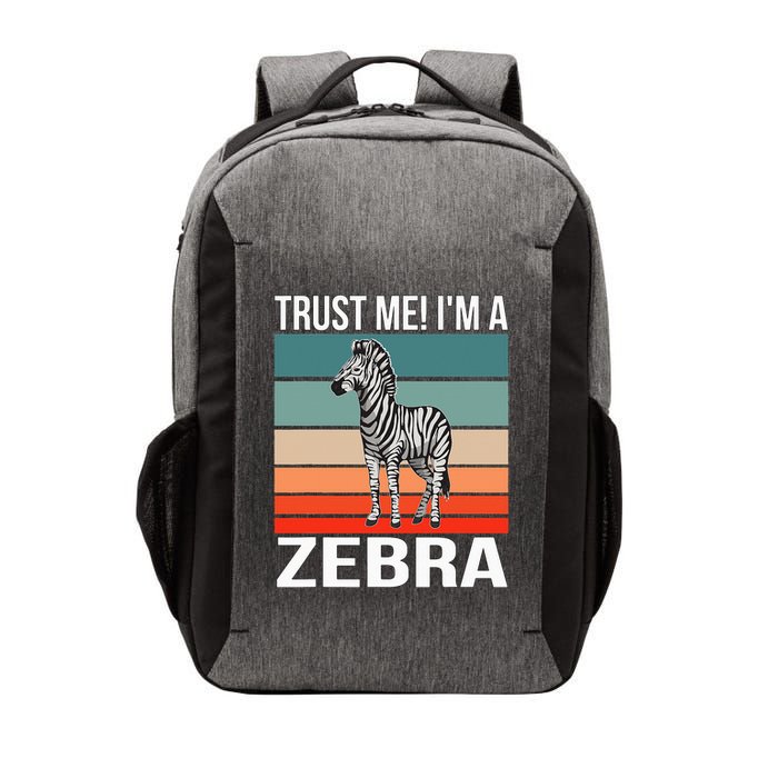 I'm a Zebra Halloween Safari Zoo Zebra Vector Backpack