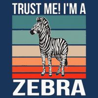 I'm a Zebra Halloween Safari Zoo Zebra Infant Baby Jersey Bodysuit