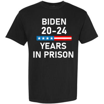Impeach Biden 2024 Years In Prison Garment-Dyed Heavyweight T-Shirt