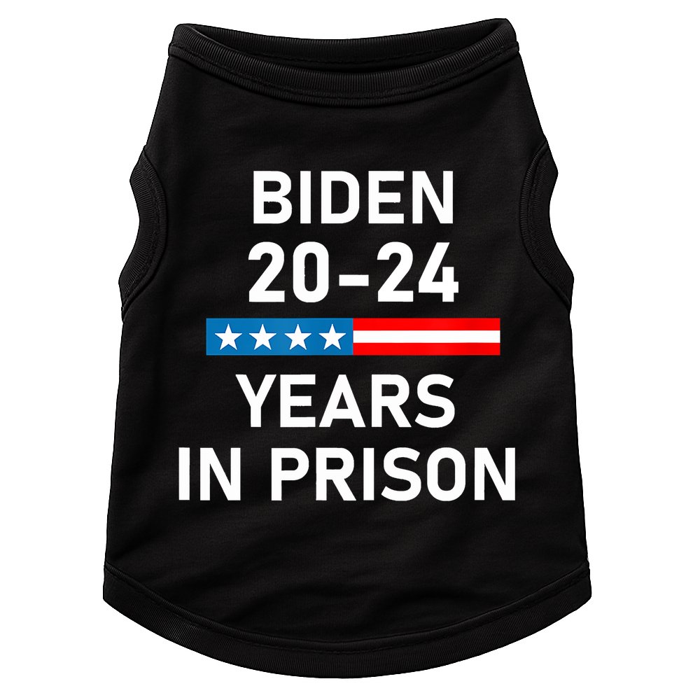 Impeach Biden 2024 Years In Prison Doggie Tank
