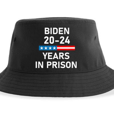 Impeach Biden 2024 Years In Prison Sustainable Bucket Hat