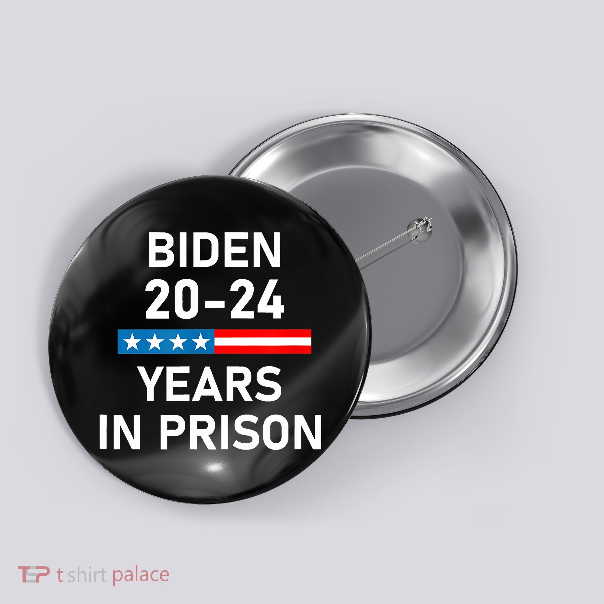 Impeach Biden 2024 Years In Prison Button