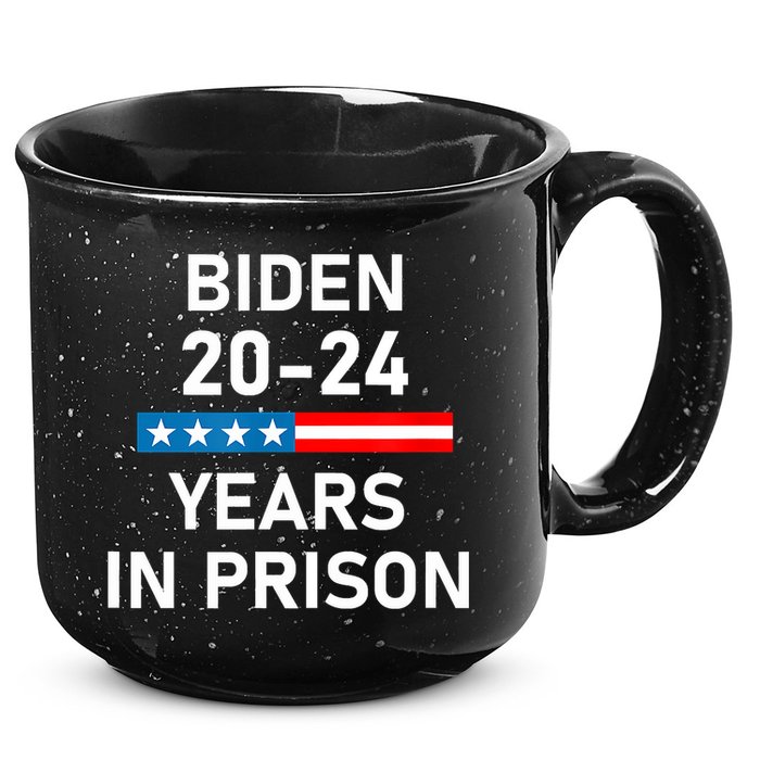 Impeach Biden 2024 Years In Prison 15oz Campfire Ceramic Mug