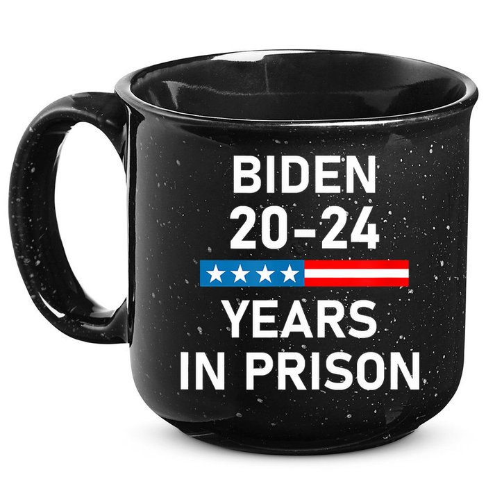 Impeach Biden 2024 Years In Prison 15oz Campfire Ceramic Mug