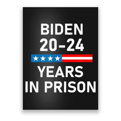 Impeach Biden 2024 Years In Prison Poster