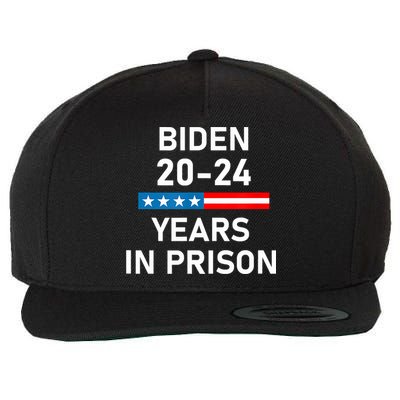 Impeach Biden 2024 Years In Prison Wool Snapback Cap