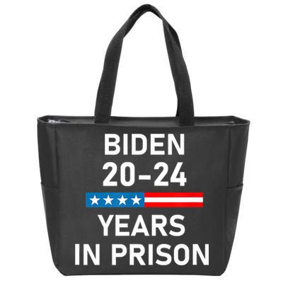 Impeach Biden 2024 Years In Prison Zip Tote Bag