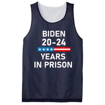 Impeach Biden 2024 Years In Prison Mesh Reversible Basketball Jersey Tank