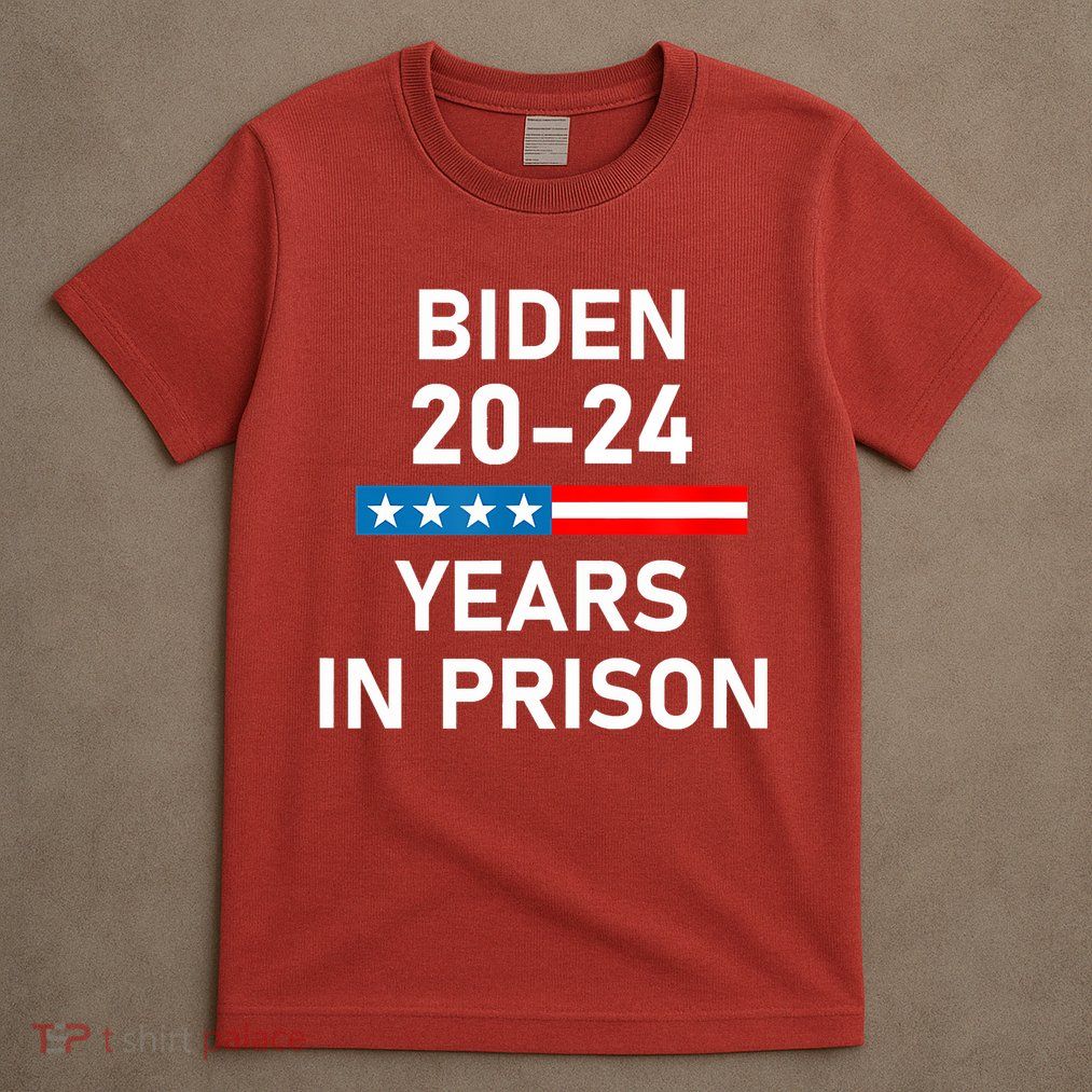 Impeach Biden 2024 Years In Prison T-Shirt