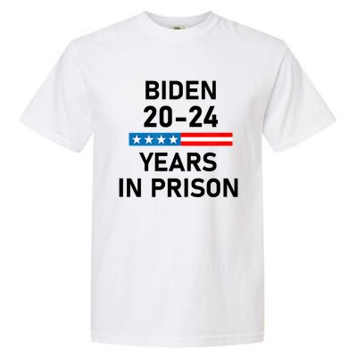 Impeach Biden 2024 Years In Prison Garment-Dyed Heavyweight T-Shirt