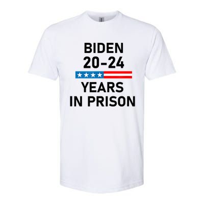 Impeach Biden 2024 Years In Prison Softstyle CVC T-Shirt