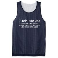 Ich Bin 20 Bitte Helfen Sie Mir üBer Die Strasse Mesh Reversible Basketball Jersey Tank