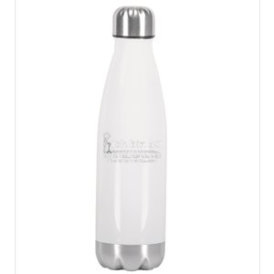 Ich Bin 30 Bitte Helfen Sie Mir üBer Die Strasse Stainless Steel Insulated Water Bottle