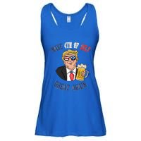 Ing Beer 4th Of July Great Gift Great Again Funny Trump Cool Gift Ladies Essential Flowy Tank