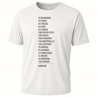 ITYSL Burgers 55 Fries I Think You Should Leave Cooling Performance Crew T-Shirt