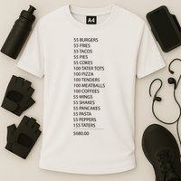 ITYSL Burgers 55 Fries I Think You Should Leave Cooling Performance Crew T-Shirt