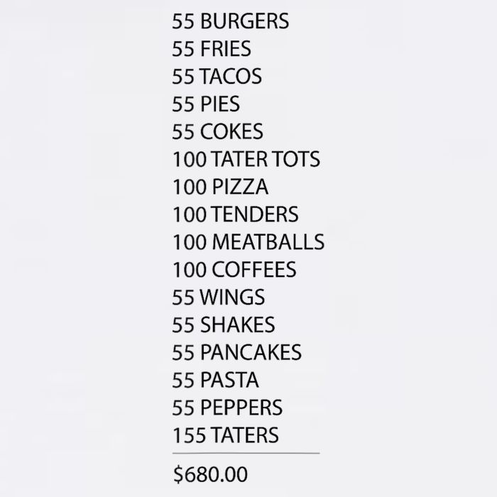 ITYSL Burgers 55 Fries I Think You Should Leave Cooling Performance Crew T-Shirt