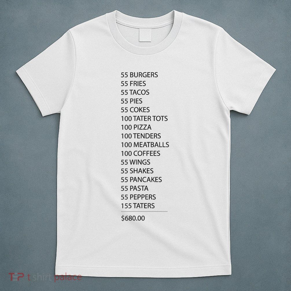 ITYSL Burgers 55 Fries I Think You Should Leave T-Shirt