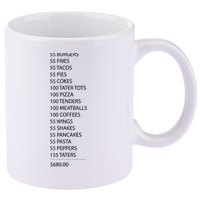 ITYSL Burgers 55 Fries I Think You Should Leave 11oz C Handle Ceramic Mug