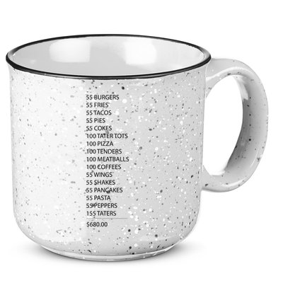 ITYSL Burgers 55 Fries I Think You Should Leave 15oz Campfire Ceramic Mug