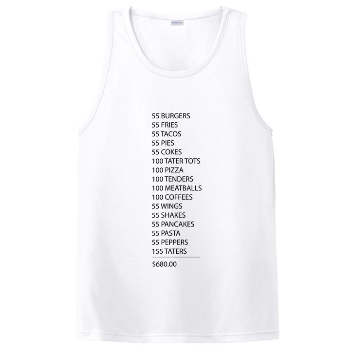 ITYSL Burgers 55 Fries I Think You Should Leave PosiCharge Competitor Tank