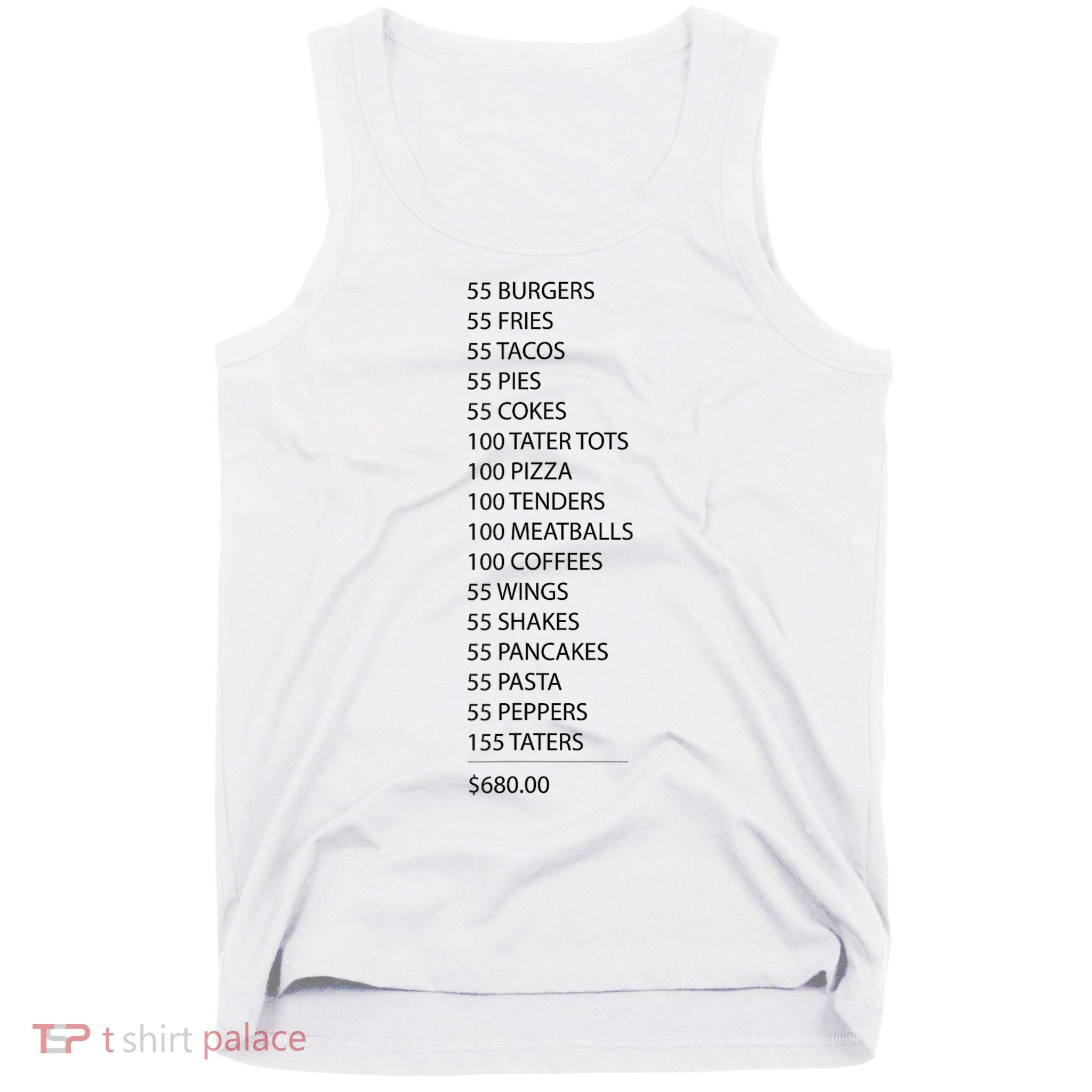 ITYSL Burgers 55 Fries I Think You Should Leave Tank Top