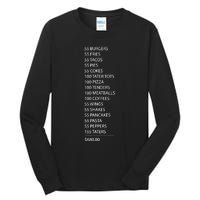 Itysl Burgers 55 Fries I Think You Should Leave Tall Long Sleeve T-Shirt