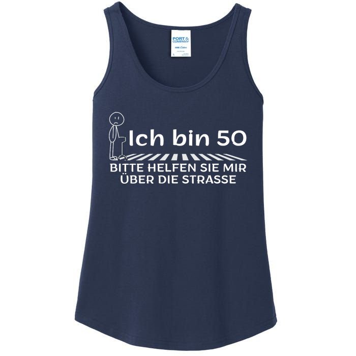 Ich Bin 50 Bitte Helfen Sie Mir üBer Die Strasse Ladies Essential Tank