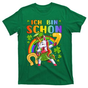 Irish birthday  7 years old unicorn in german T-Shirt