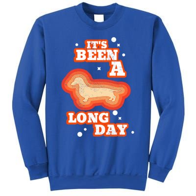 It's Been A Long Day Dachshund Mom Weiner Dog Gift Sweatshirt