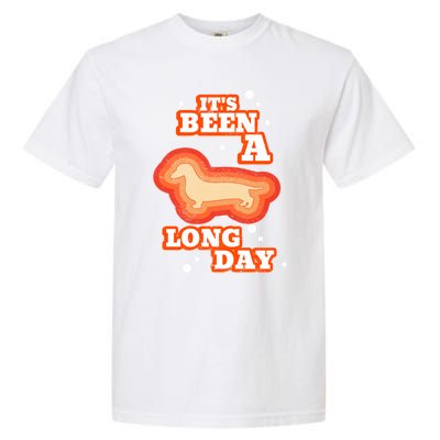 It's Been A Long Day Dachshund Mom Weiner Dog Gift Garment-Dyed Heavyweight T-Shirt